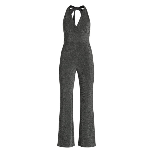 Madden NYC Pants - 🆕 Madden NYC Women's and Women's Metallic Halter
Jumpsuit, Sizes (M-XL)